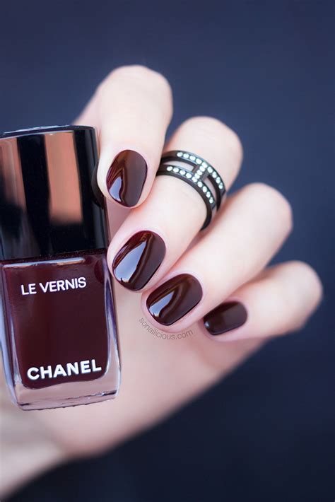 black chanel nails|chanel nail polish cost.